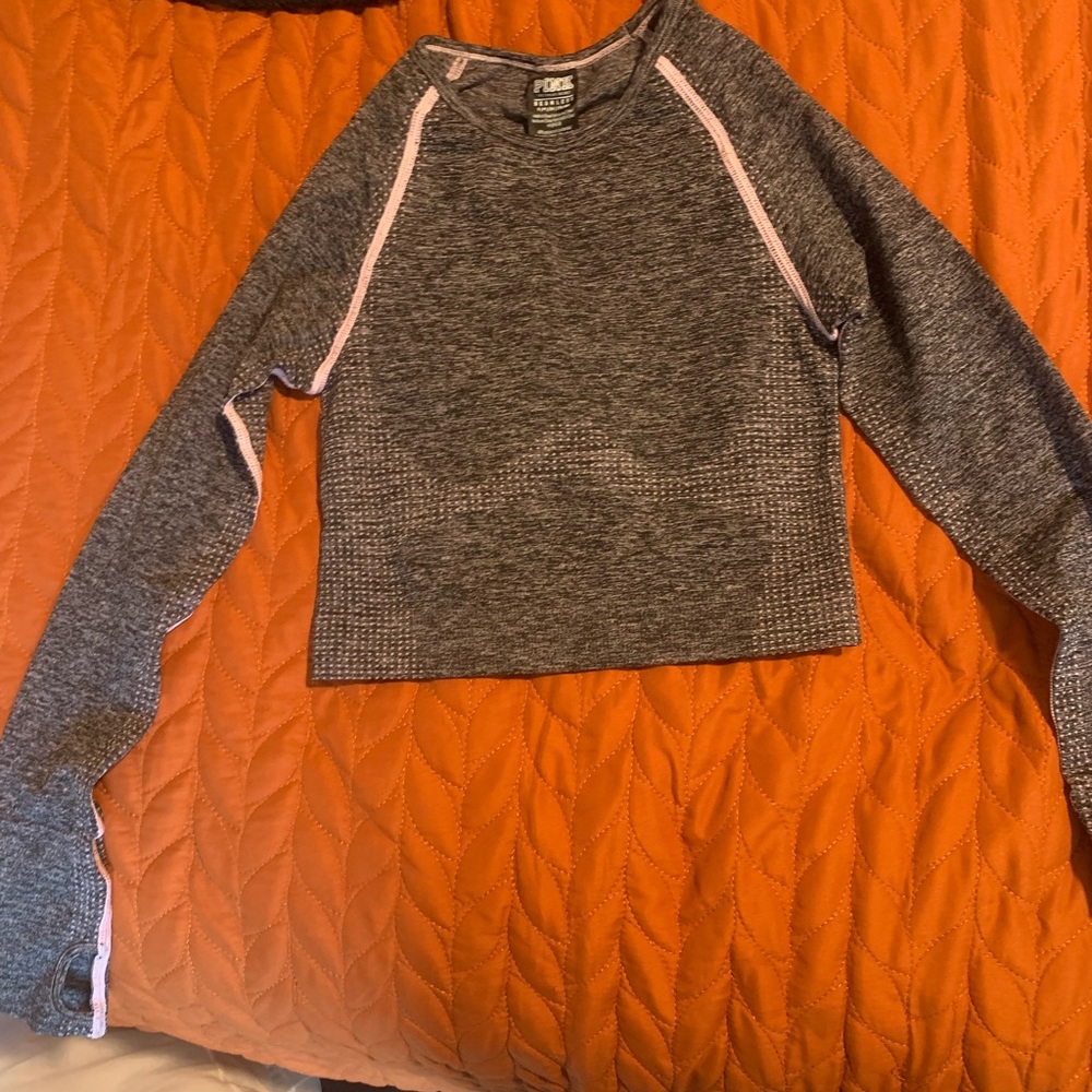 PINK long sleeve size SM workout shirt